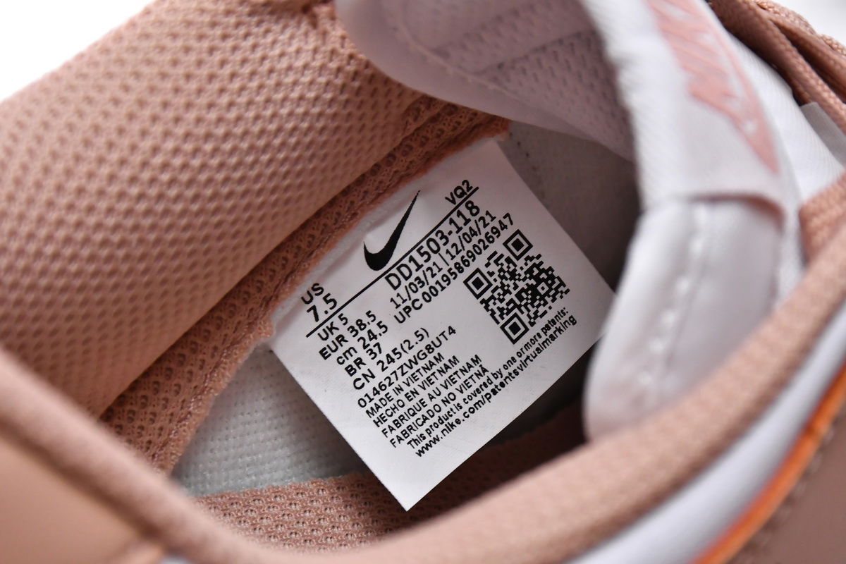 Nike Dunk Low Rose Whisper (Women's) DD1503-118