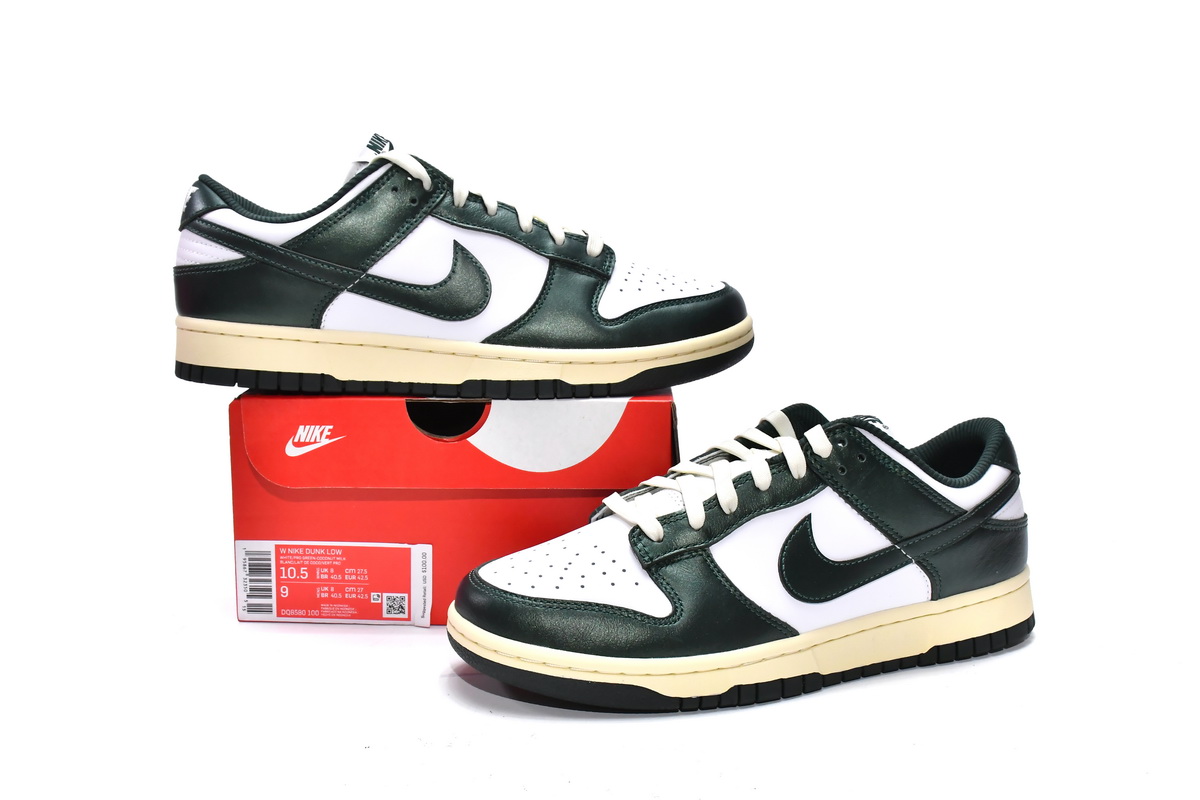 Nike Dunk Low Vintage Green (Women's) DQ8580-100
