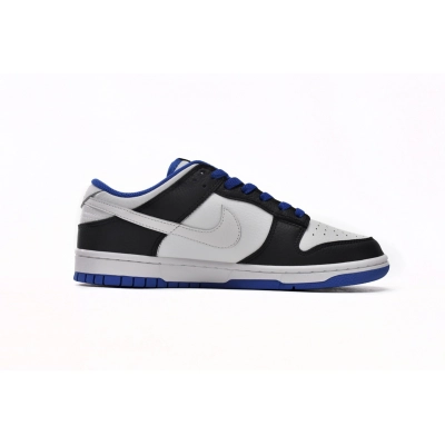 Nike Dunk Low White Black Royal FD9064-110 02