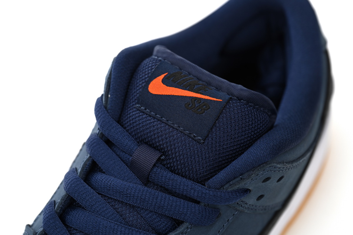 Nike SB Dunk Low Navy Black Gum CW7463-401