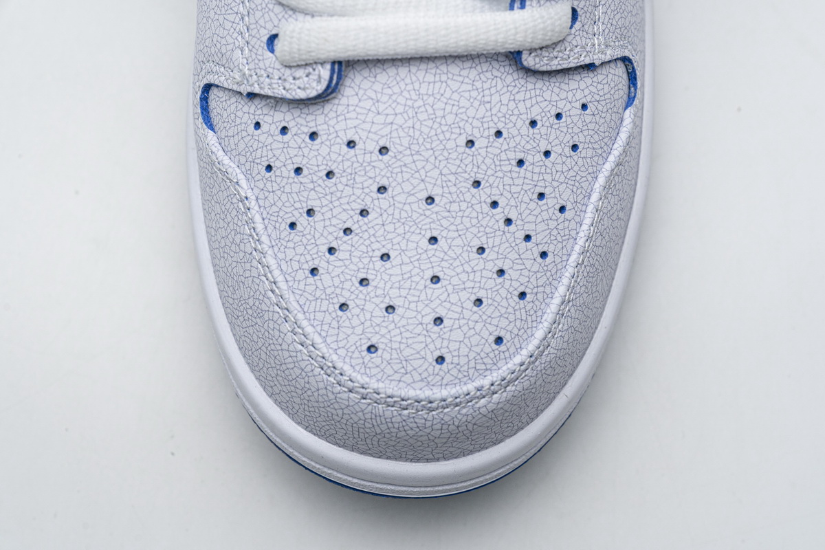 Nike SB Dunk Low Premium White Game Royal CJ6884-100