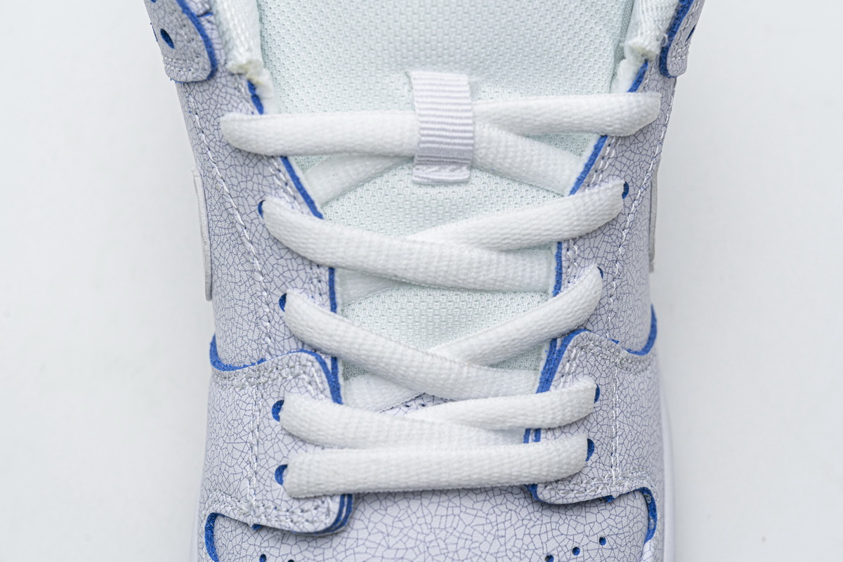 Nike SB Dunk Low Premium White Game Royal CJ6884-100