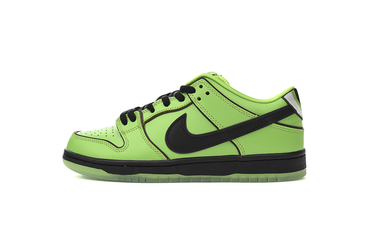 Nike SB Dunk Low The Powerpuff Girls Buttercup FZ8319-300