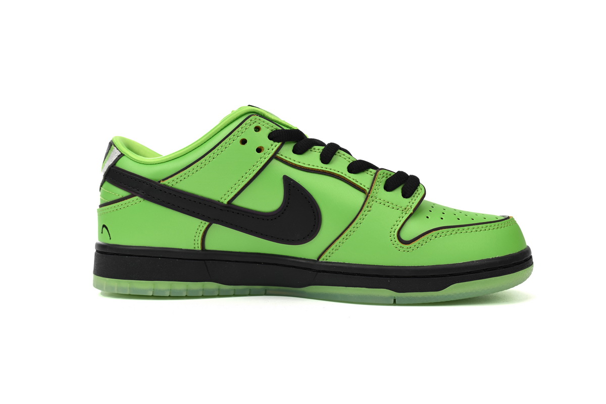 Nike SB Dunk Low The Powerpuff Girls Buttercup FZ8319-300