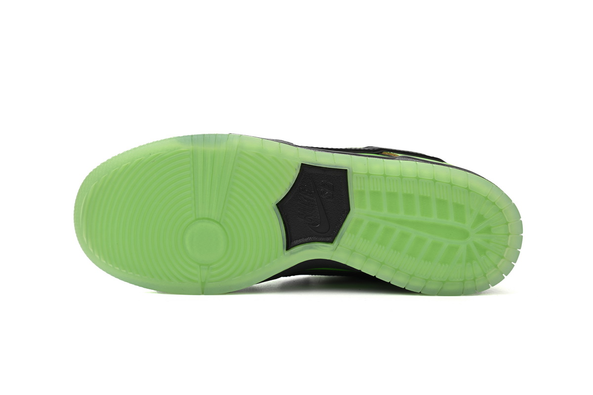 Nike SB Dunk Low The Powerpuff Girls Buttercup FZ8319-300