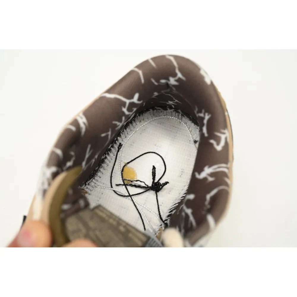 Nike Travis Scott X SB DunkGrey White Cashew Fruit  CT5053-010  