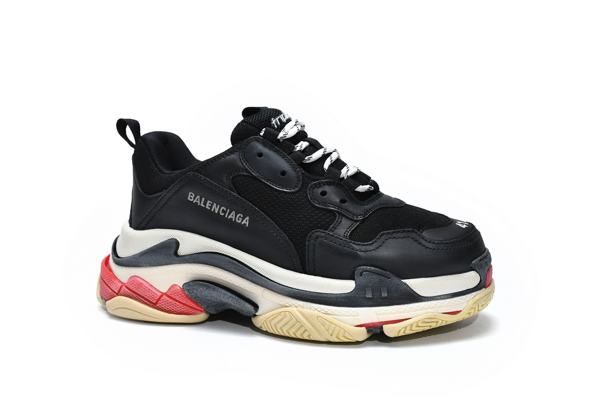  Balenciaga Triple S Black Red 533882 W0901 1000