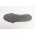  Louis Vuitton Leather lace up Fashionable Board Shoes Black 51BCOLRB