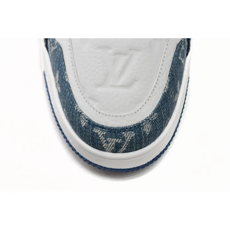  Louis Vuitton Trainer Cowboy Blue FD0291