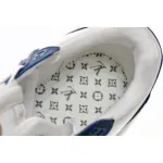 Louis Vuitton Trainer Cowboy Blue FD0291