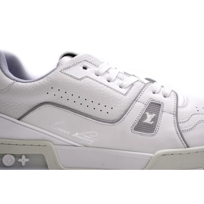  Louis Vuitton Trainer White Litchi Pattern  FD0221 02