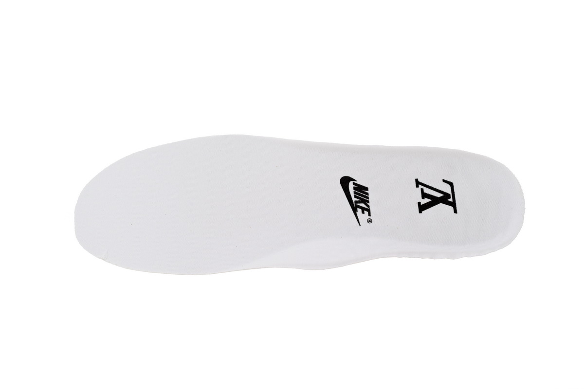 l**is V*t*n x nike air force 1 co branded white yellow