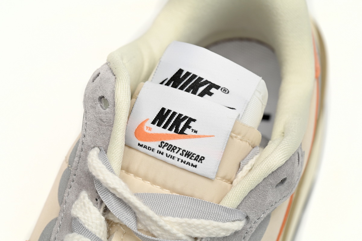 Sacai x Nike Vapor Waffle 3.0 Beige orange color  DD1875-107