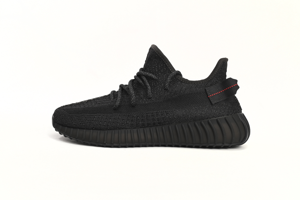 Adidas Yeezy Boost 350 V2 Static Black (Reflective) FU9007