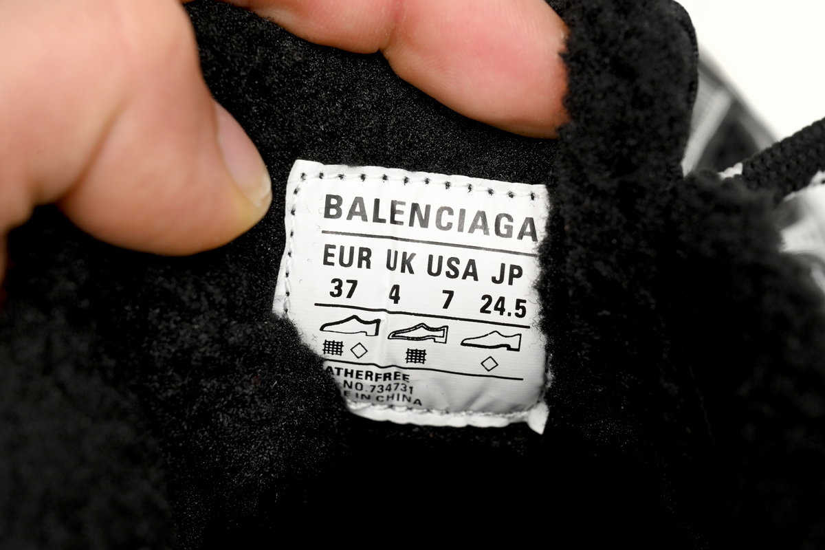 Ba*len*cia*ga black and white 734734 w3xl2 1090