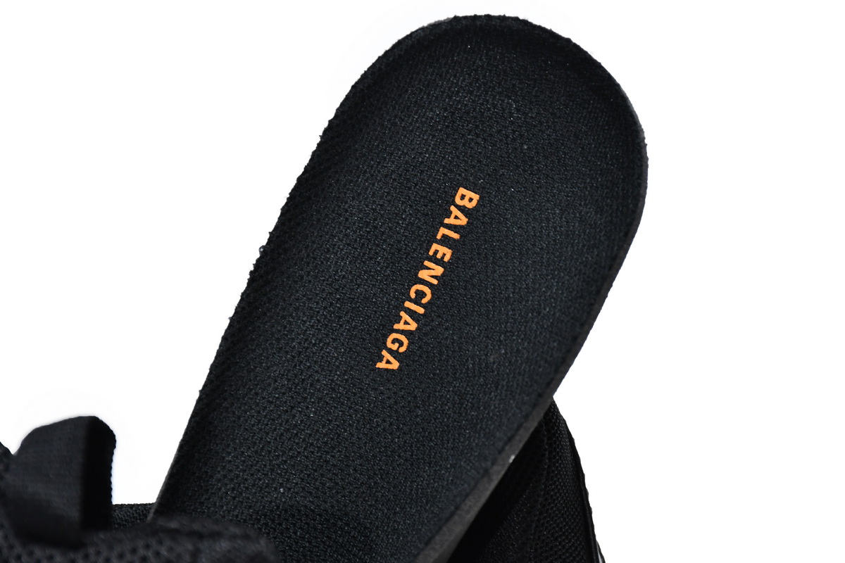 Balenciaga Triple S Black Orange 536737 W2FA1 9188