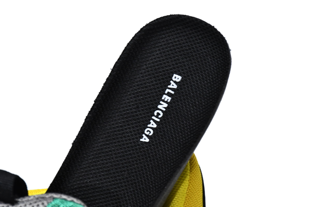 Balenciaga Triple S Green Yellow 483513 W06E3 7070