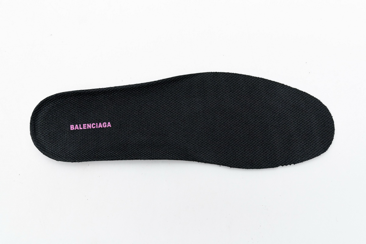 Balenciaga Triple S Letter Black Pink 524039 W2FA1 1022