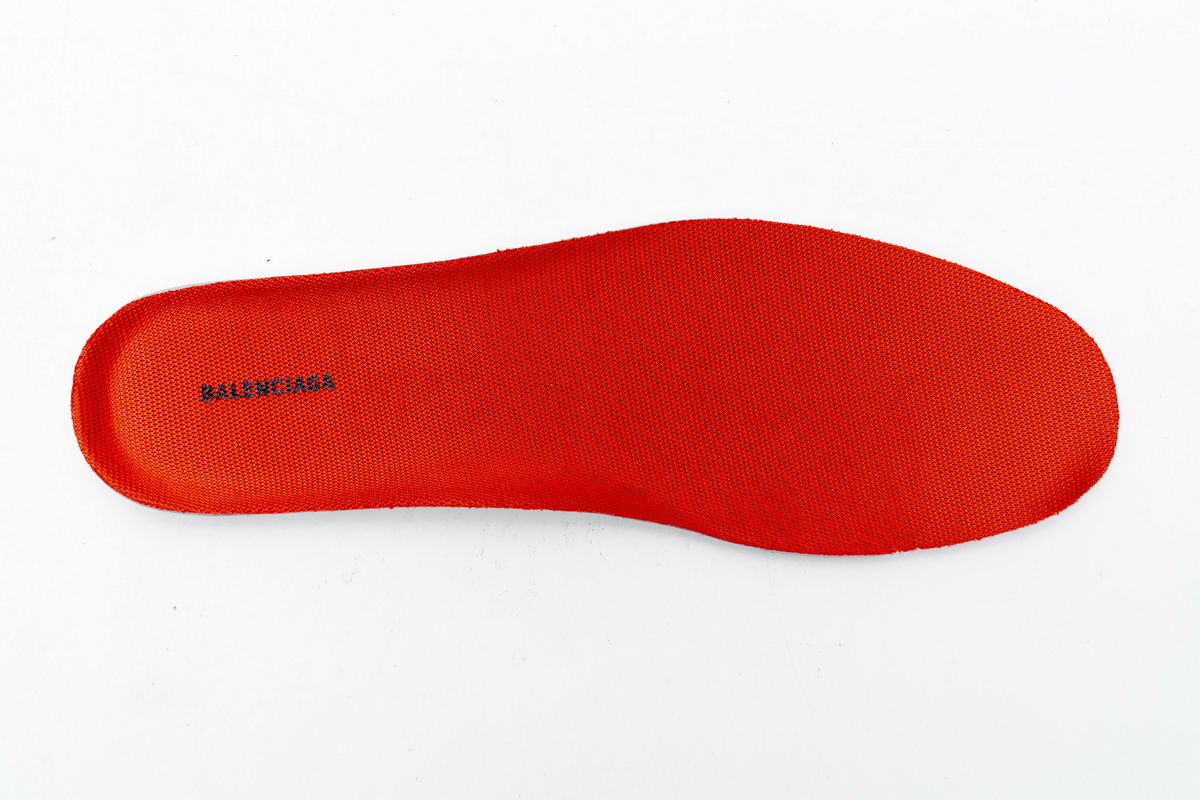 Balenciaga Triple S Letter Bright Red 524039 W2FA1 7632