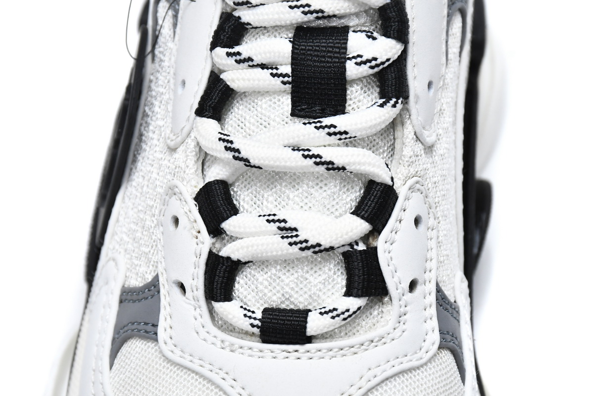 Balenciaga Triple S White Grey 536737 W09O1 9089