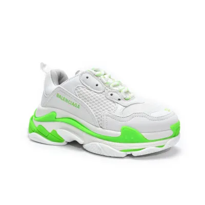 Balenciaga Triple S White Grey Green 524039 W2CA3 5390 02