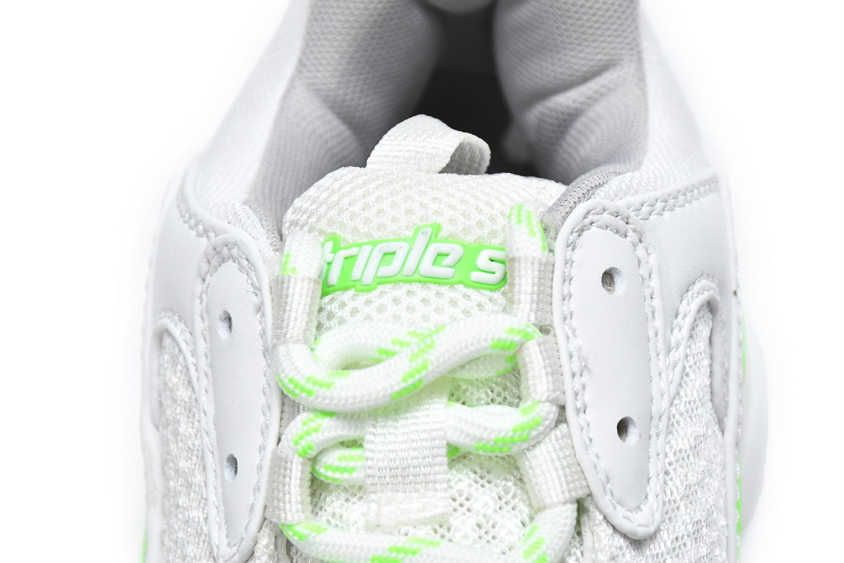 Ba*len*cia*ga triple s white grey green 524039 w2ca3 5390