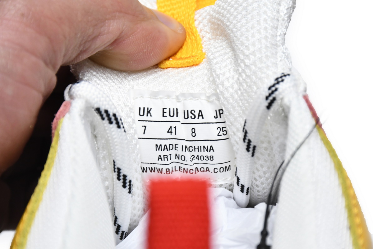 Balenciaga Triple S White Light Pink 524038 W09O5 9035