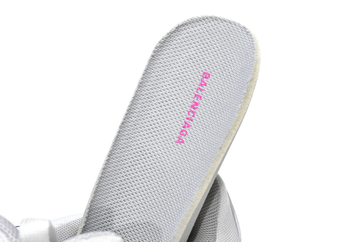 Balenciaga Triple S White Peach Red 536737 W2CA3 3890