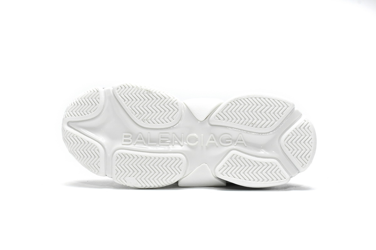 Balenciaga Triple S White Silver 524039 W2FS4 1200