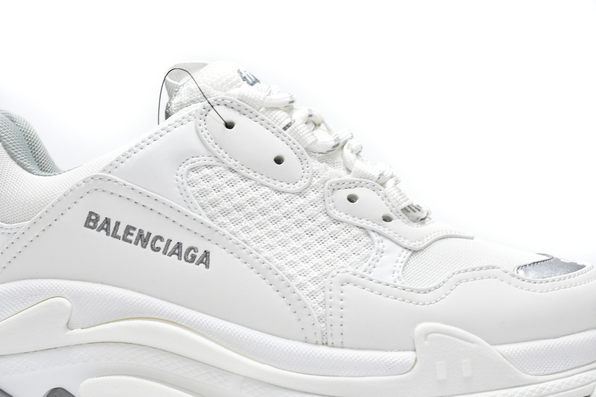 Balenciaga Triple S White Silver 524039 W2FS4 1200
