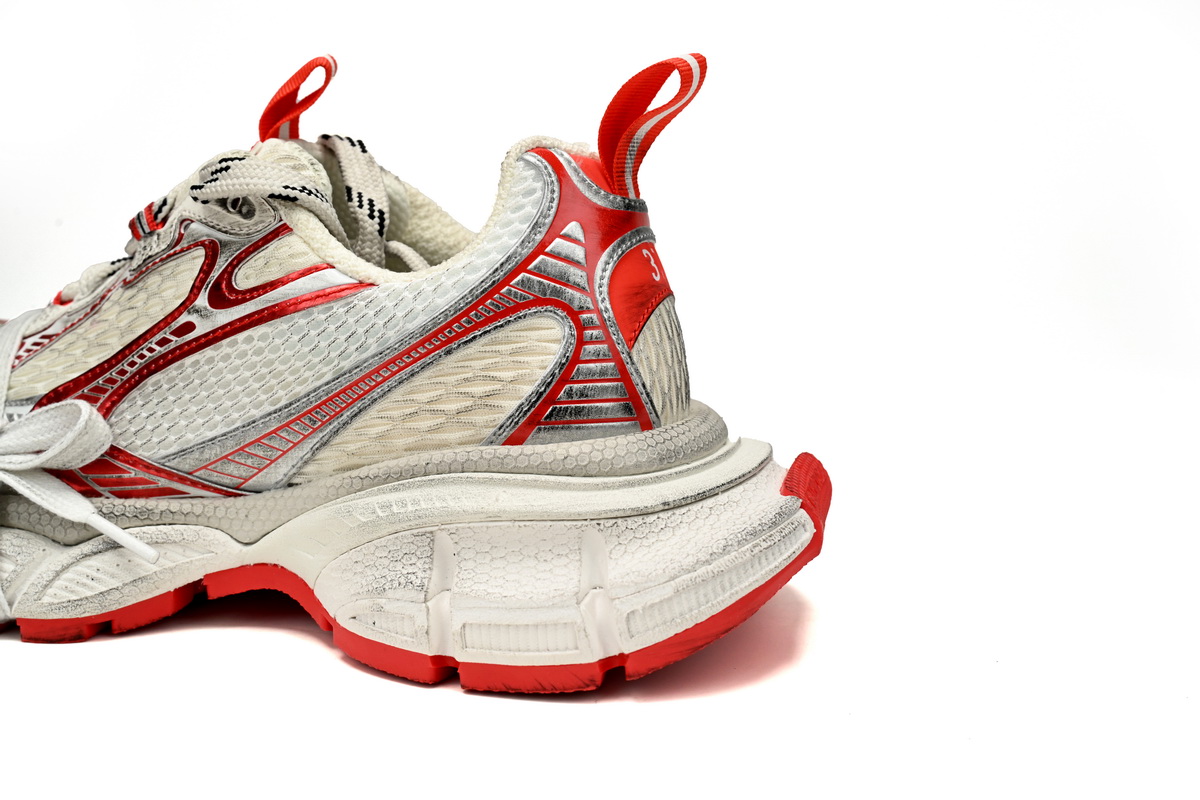 Balenciaga White Red 734734 W3XL2 9060