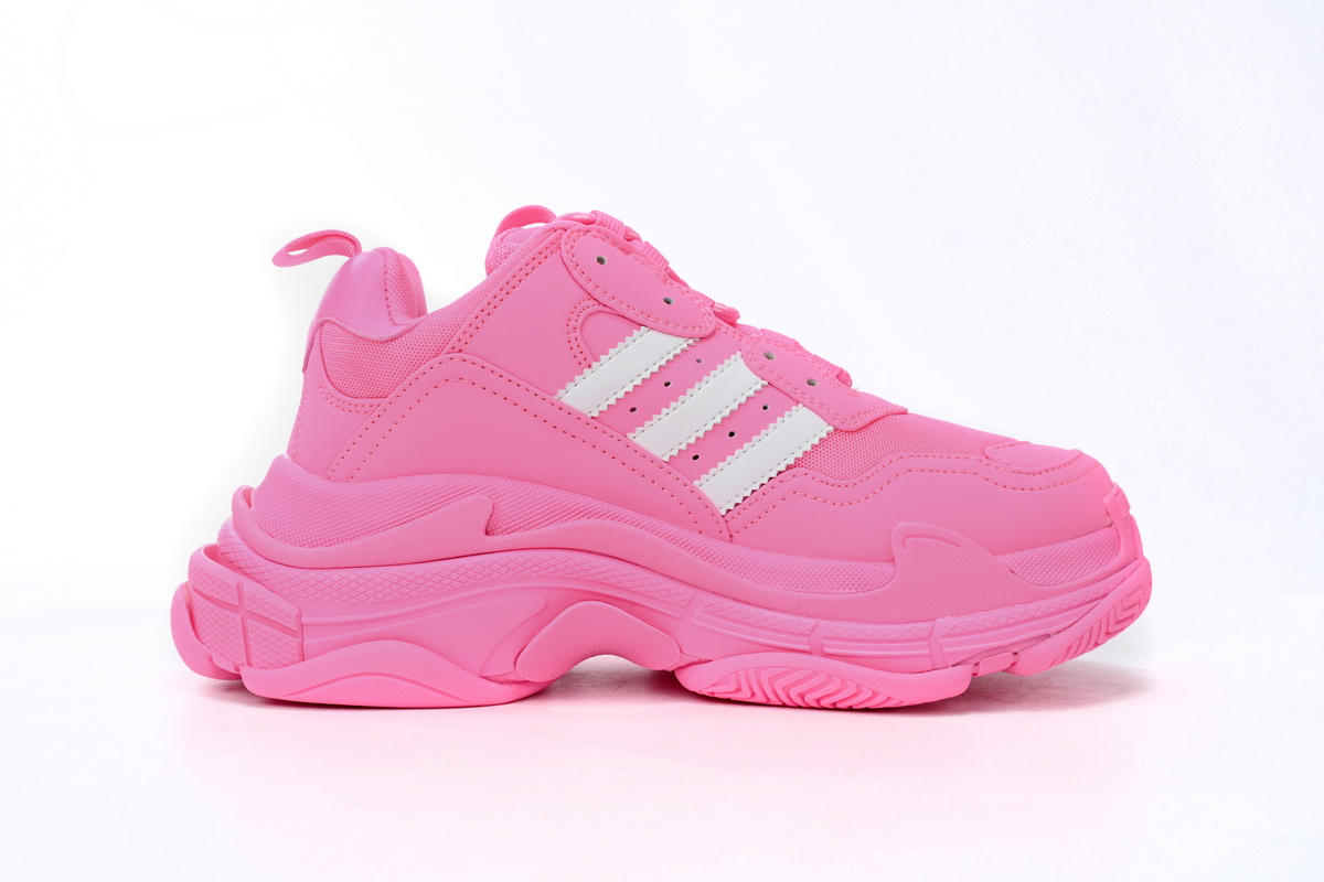 Balenciaga x adidas Triple S Neon Pink (Women's)