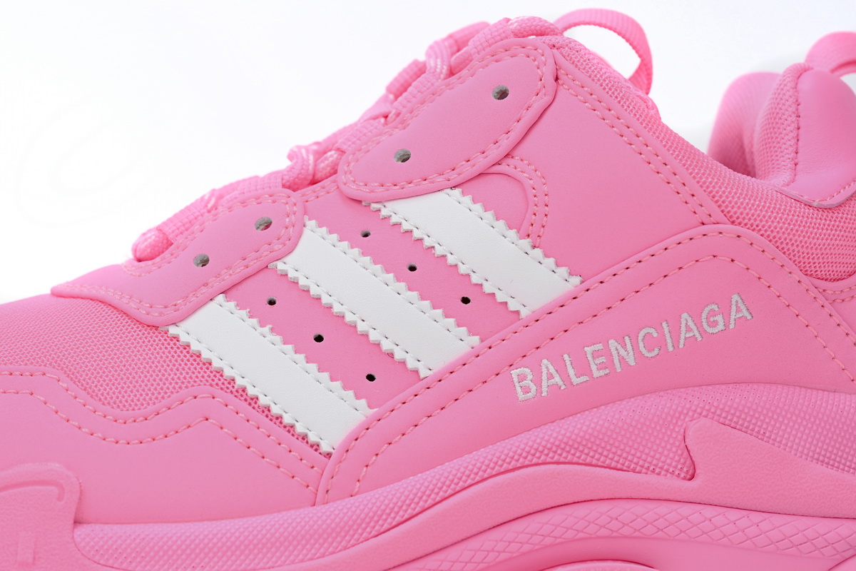 Balenciaga x adidas Triple S Neon Pink (Women's)