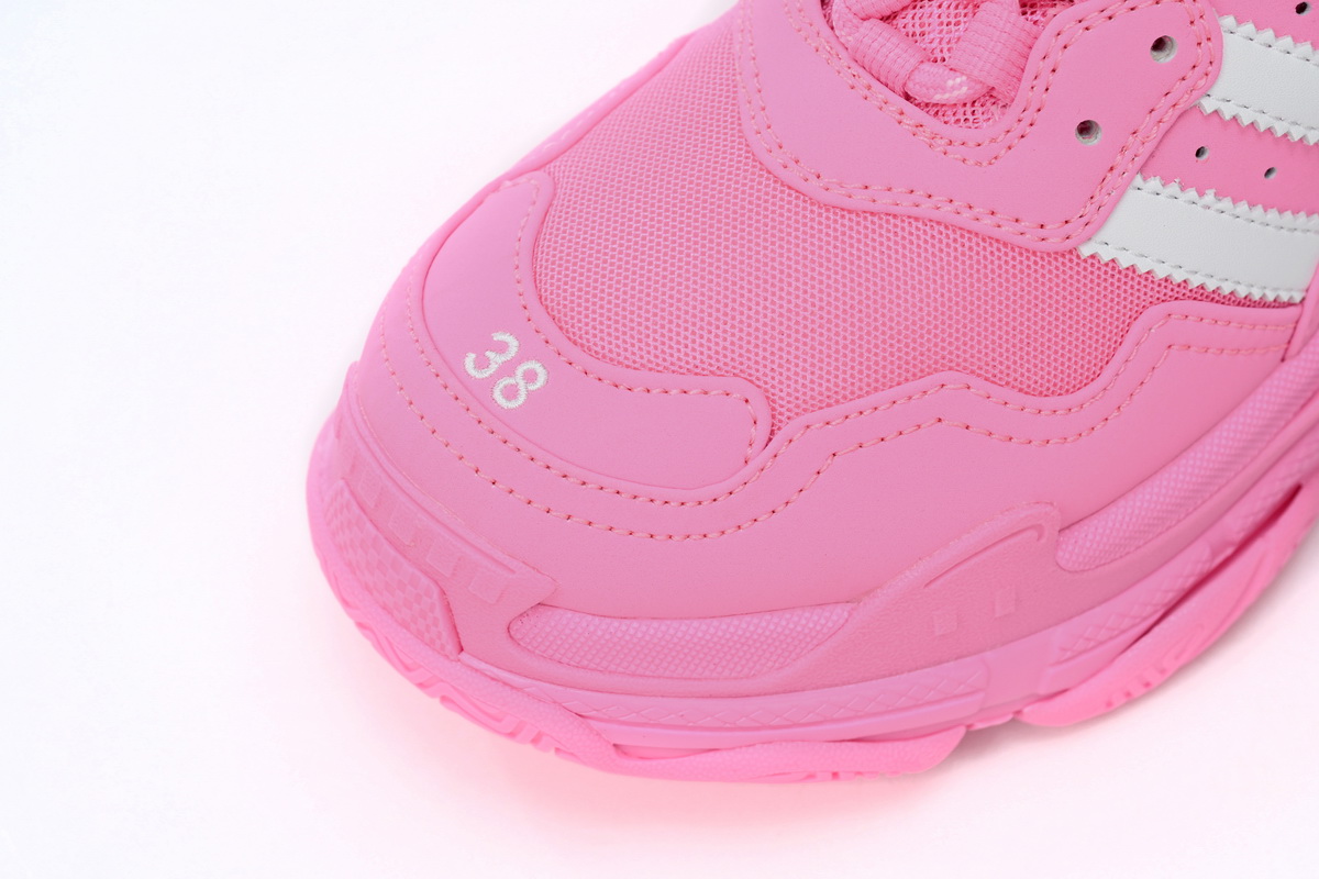 Balenciaga x adidas Triple S Neon Pink (Women's)