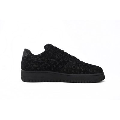 Louis Vuitton Nike Air Force 1 Low By Virgil Abloh Black 1A9VD7 02