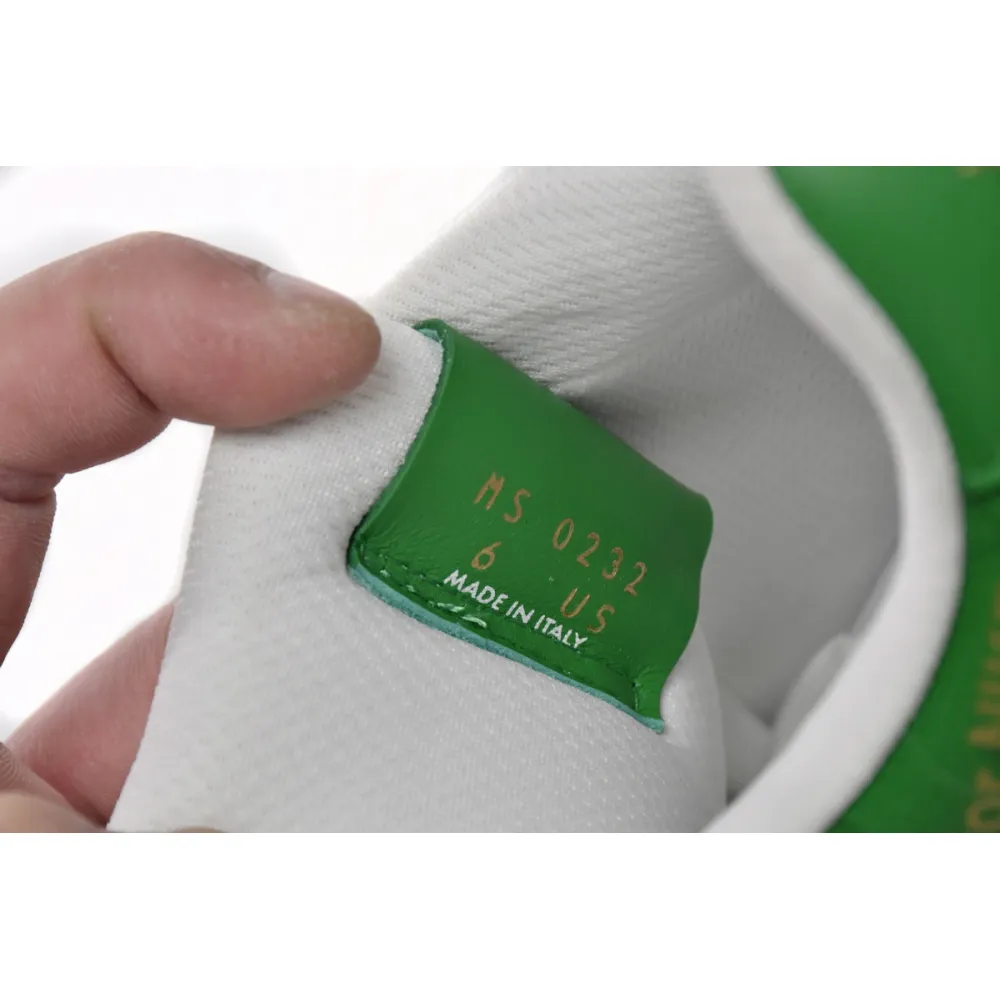 Louis Vuitton Nike Air Force 1 Low By Virgil Abloh White Green 7108-6