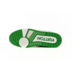 Louis Vuitton Trainer #54 Signature White Green 1ABNIS