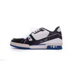Louis Vuitton Trainer Black Blue  GO1220