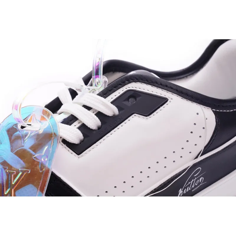 Louis Vuitton Trainer Black Blue  GO1220