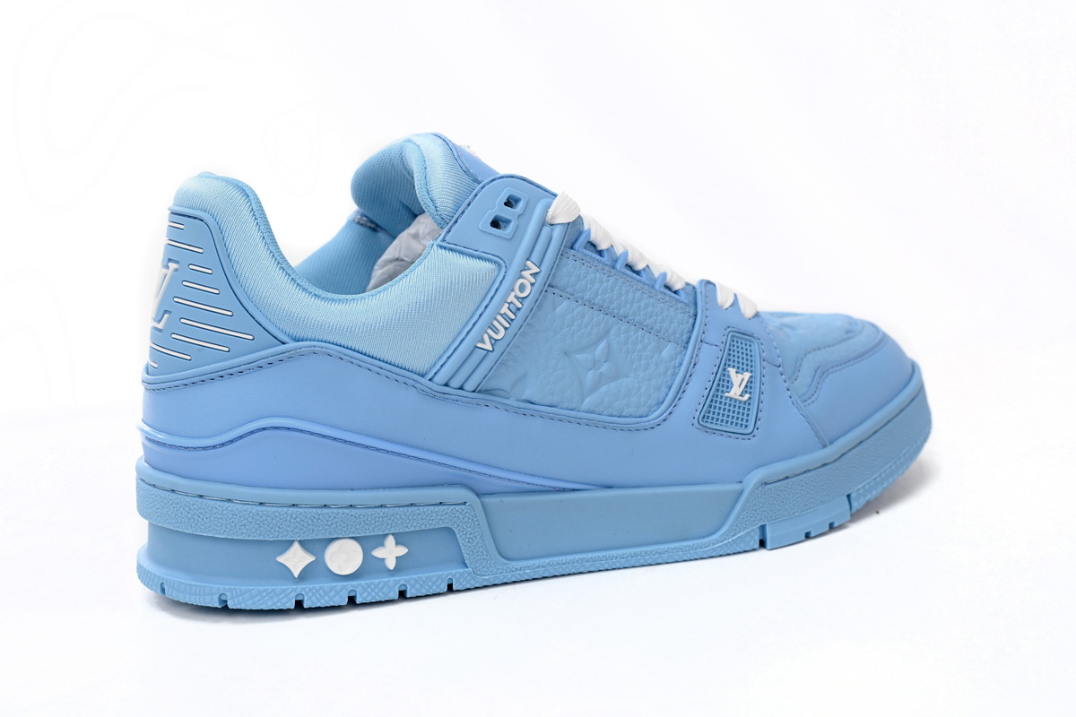 l**is V*t*n trainer blue embossed monogram  1aarfi