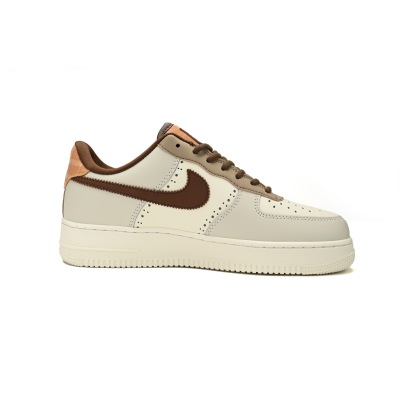 Nike Air Force 1 Low LV8 Brogue Sail (GS)  FV3702-121 02