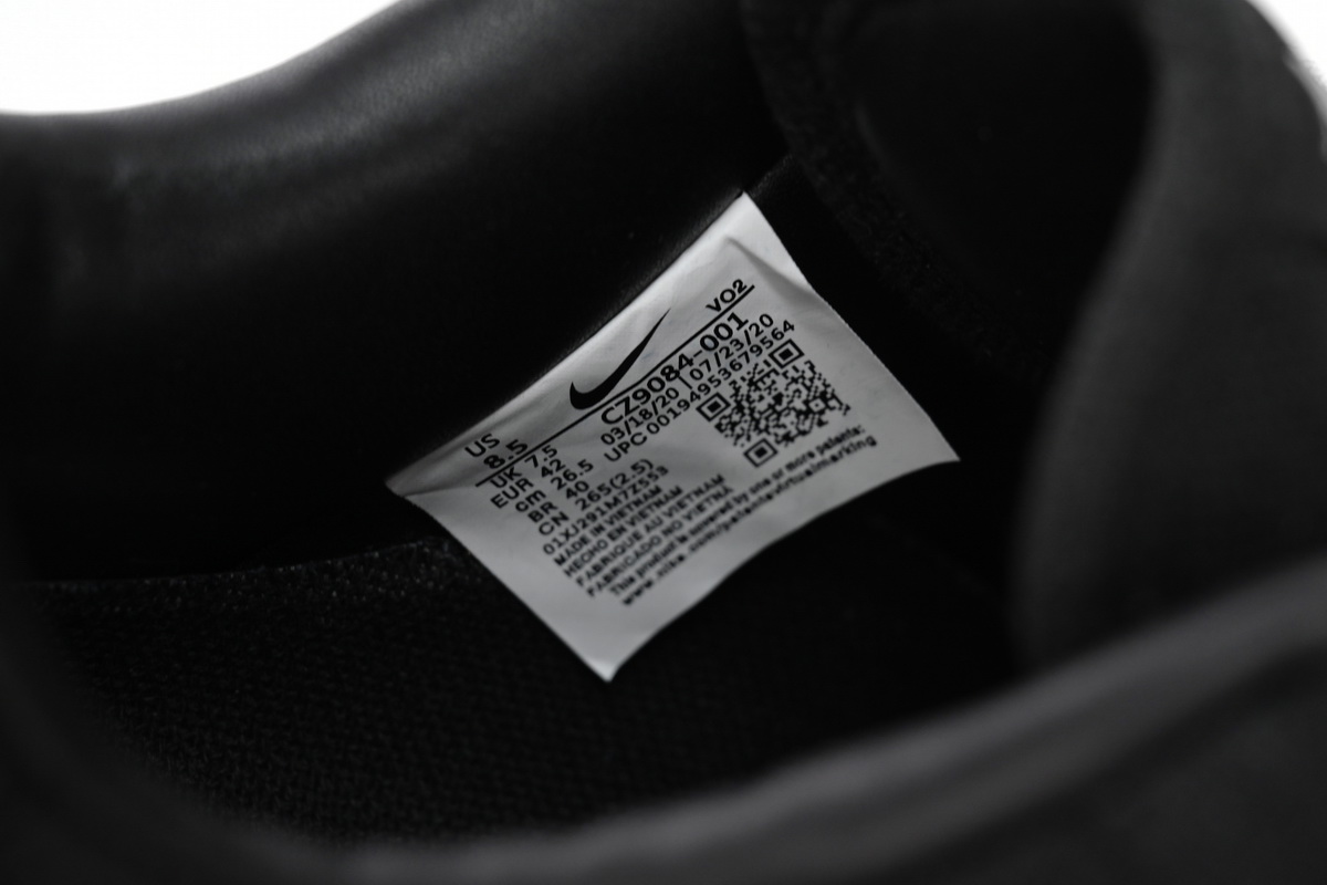Nike Air Force 1 Low Stussy Black CZ9084-001