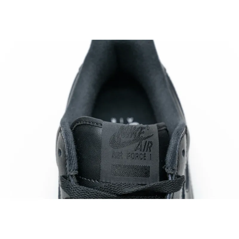 Nike Air Force 1 Low Supreme Black CU9225-001