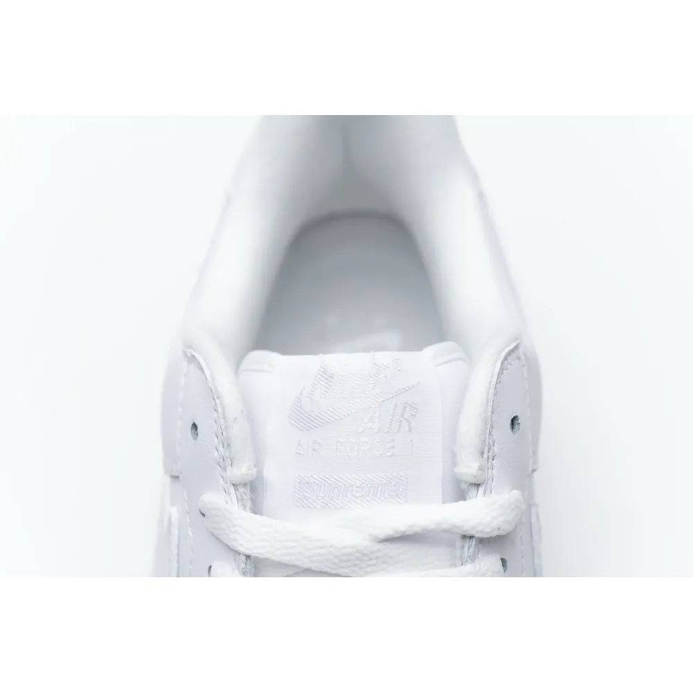 Nike Air Force 1 Low Supreme White CU9225-100