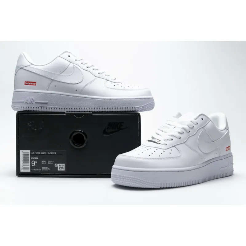 Nike Air Force 1 Low Supreme White CU9225-100