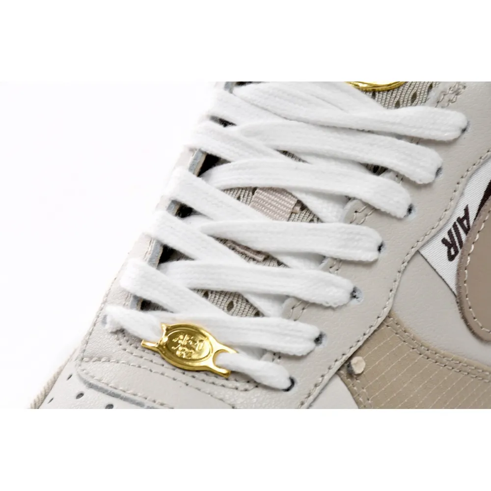 Nike Air Force 1 Low Tan Bling DX6061-112
