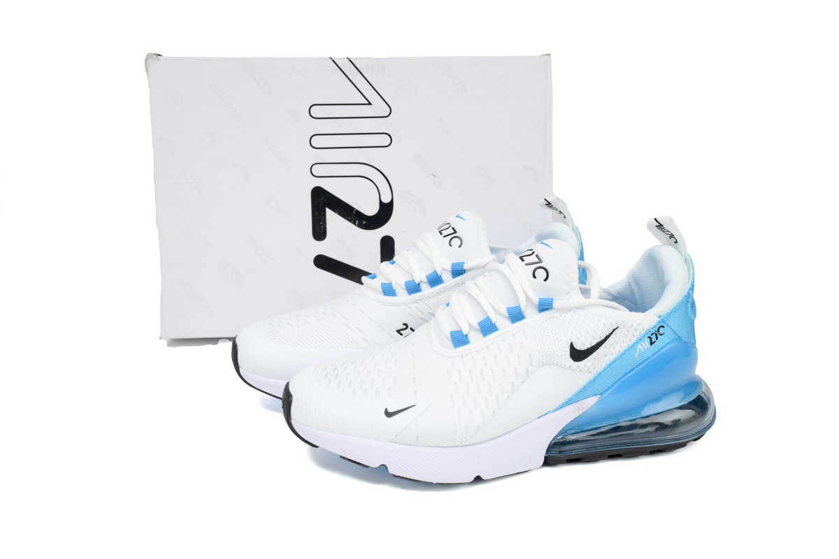 Nike Air Max 270 White Black Photo Blue AH8050-110
