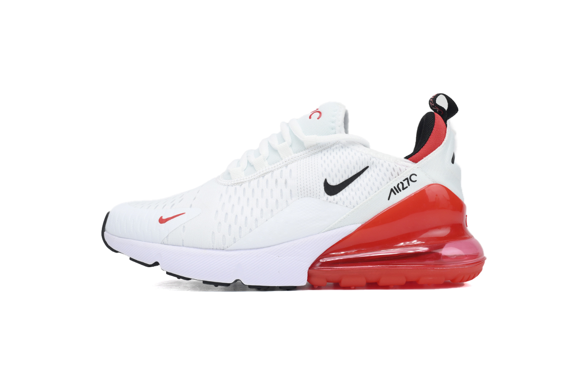 Nike Air Max 270 White Black University Red BV2523-100