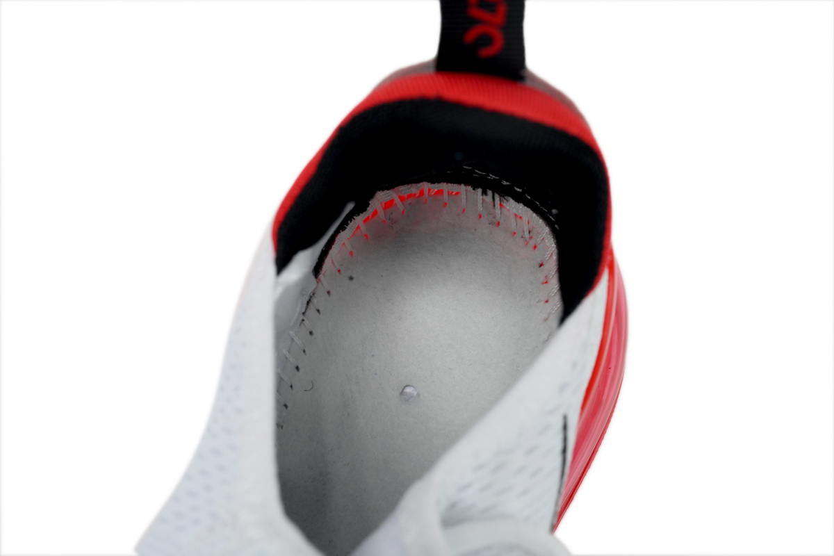 Nike Air Max 270 White Black University Red BV2523-100