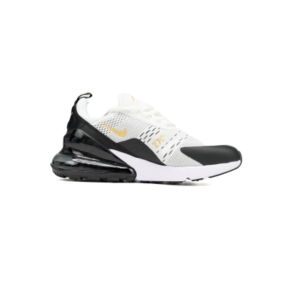 Nike Air Max 270 White Metallic Gold Black AV7892-100 02